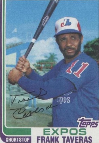 1982 Topps Traded - Frank Taveras #118T
