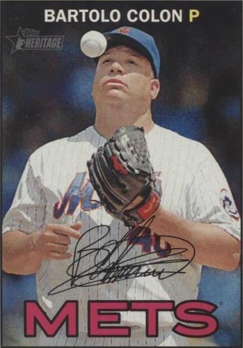 2016 Topps Heritage - Bartolo Colon #134