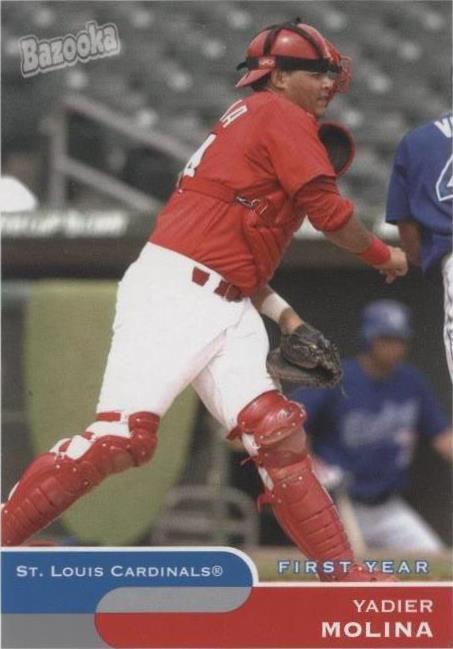 2004 年 Topps 巴祖卡 - Yadier Molina #275