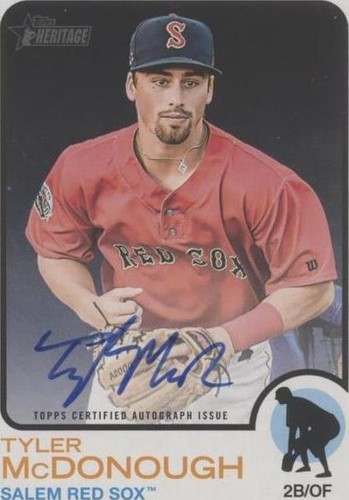 2022 Topps Heritage Minor League Edition - Tyler McDonough #ROA-TM