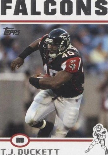2004 Topps T.J. Duckett #81