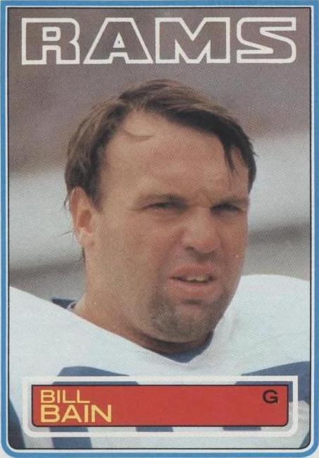 Topps Bill Bain #87 1983
