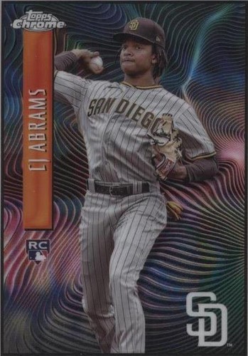 2022 Topps Chrome Sonic - C.J. Abrams #EX-5