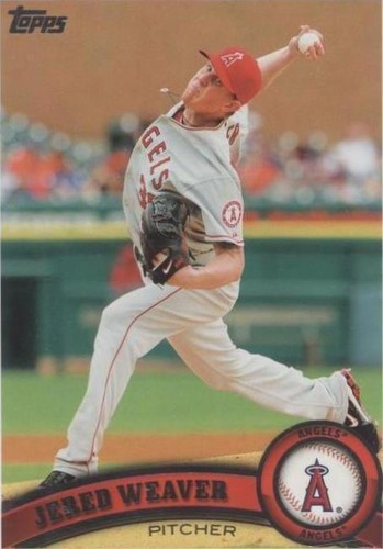 2011 Topps - Jered Weaver #75
