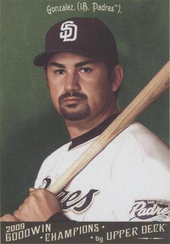 2009 Upper Deck Goodwin Champions - Adrian Gonzalez #71