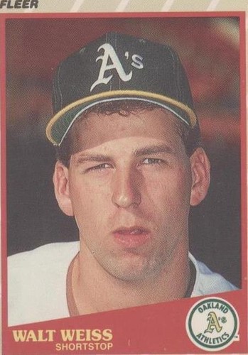 1989 Fleer Limited Edition Baseball Superstars - Walt Weiss #42