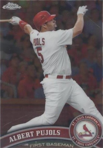 2021 Topps - ALBERT PUJOLS #TC52-34 52' Chrome Redux