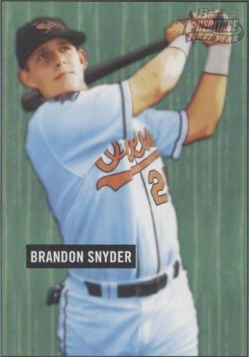 2005 Bowman Heritage - Brandon Snyder #255
