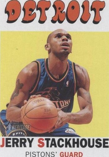 2000-01 Topps Heritage - Jerry Stackhouse #231
