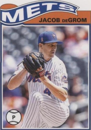 2021 Topps UK Edition - Jacob deGrom #SR-17