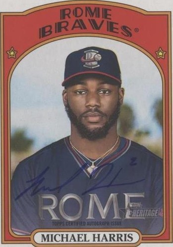 2021 Topps Heritage Minor League Edition - Michael Harris II #ROA-MH