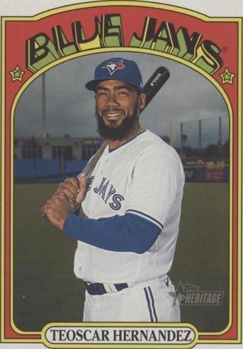 2021 Topps Heritage - Teoscar Hernandez #466
