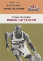 2001-02 Fleer Platinum - Ruben Patterson #140