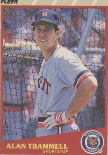 1989 Fleer Limited Edition Baseball Superstars - Alan Trammell #40