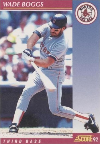 1992 Score - Wade Boggs #660