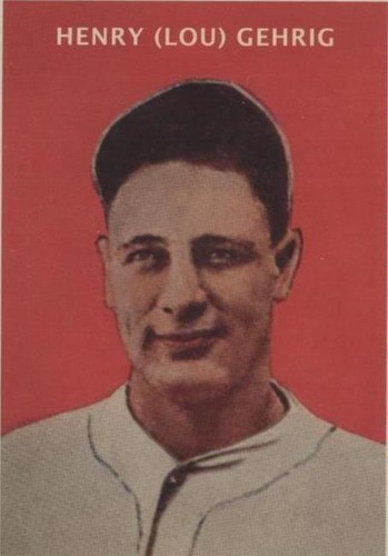 2019 Topps Iconic Card Reprints 150th Anniversary /150 Lou Gehrig
