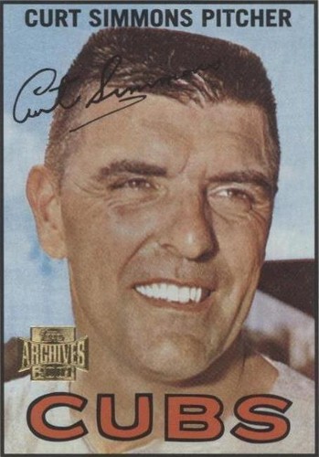 2001 Topps Archives - Curt Simmons #341