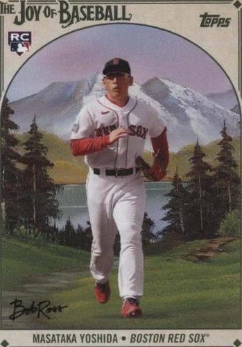 2023 Topps X Bob Ross The Joy of Baseball - Masataka Yoshida #62-SP