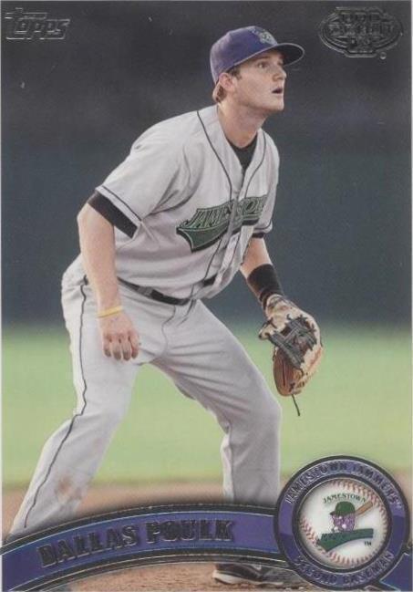 2011 Topps Pro Debut - Dallas Poulk #185