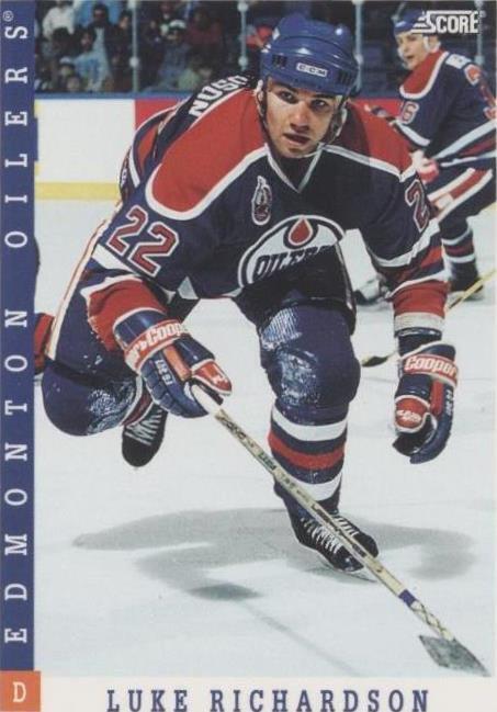 1993-94 Score - Luke Richardson #252