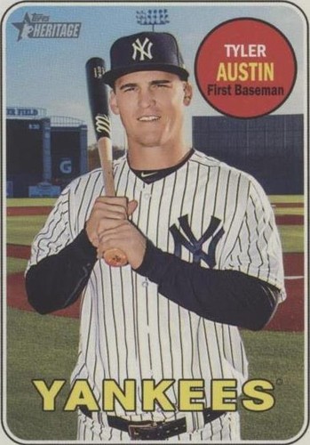 2018 Topps Heritage High Number - Tyler Austin #696