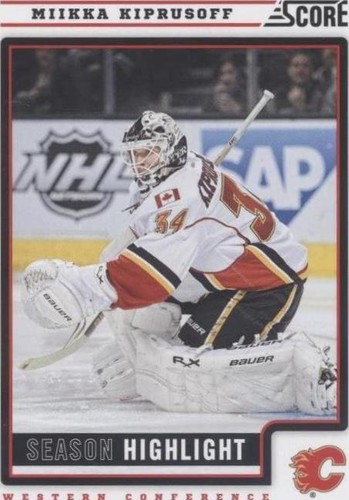 2012-13 Score - Miikka Kiprusoff #22