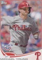 2013 Topps Opening Day - Michael Young #117