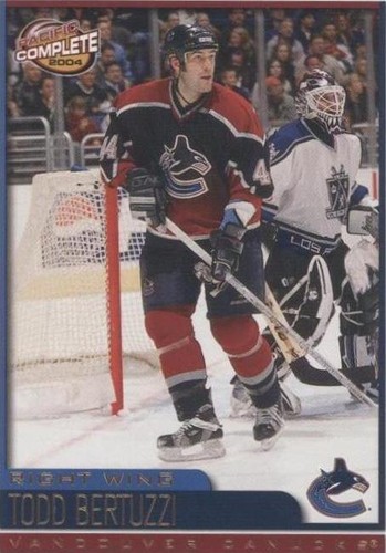 2003-04 Pacific Complete - Todd Bertuzzi #175