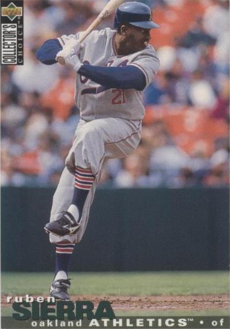 1995 Upper Deck Collector's Choice - Ruben Sierra #135