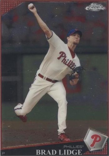 2009 Topps Chrome - Brad Lidge #5