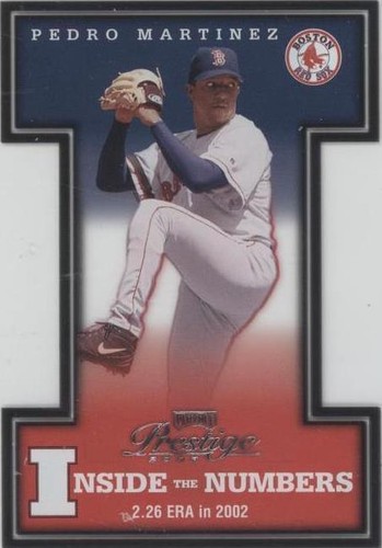 2003 Playoff Prestige - Pedro Martinez #IN-16