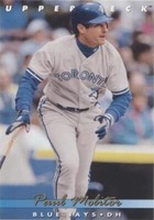 1993 Upper Deck - Paul Molitor #705