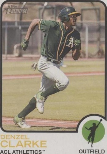 2022 Topps Heritage Minor League Edition - Denzel Clarke #197