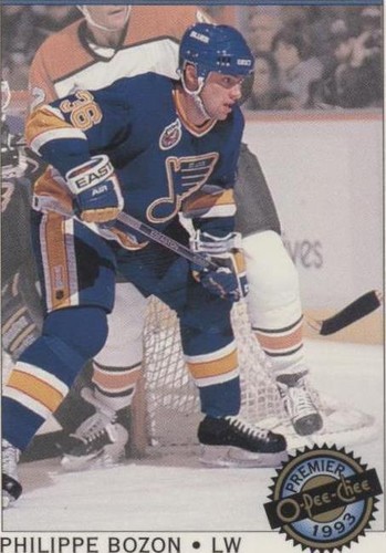 1992-93 O-Pee-Chee Premier - Philippe Bozon #25