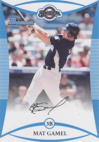 2008 Bowman Draft Picks & Prospects - Mat Gamel #BDPP83