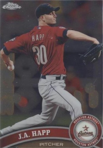 2011 Topps Chrome - J.A. Happ #168