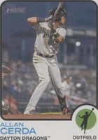 2022 Topps Heritage Minor League Edition - Allan Cerda #10