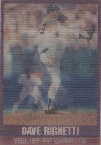 1989 Sportflics - Dave Righetti #158