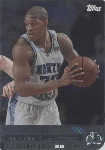 2005-06 Topps Big Game - Rashad McCants #121
