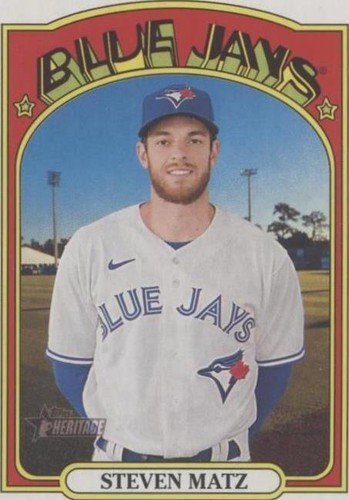 2021 Topps Heritage High Number - Steven Matz #604