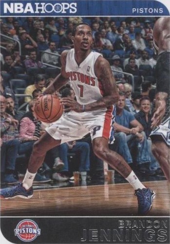 2014-15 NBA Hoops - Brandon Jennings #87
