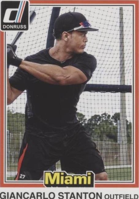 Panini Donruss 2015 - Giancarlo Stanton #208