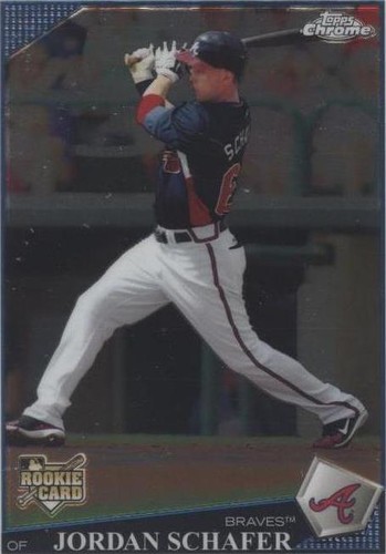 2009 Topps Chrome - Jordan Schafer #181