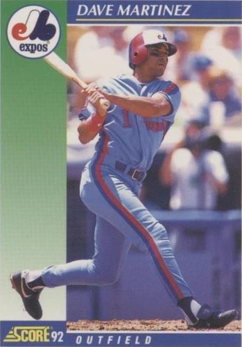 1992 Score - Dave Martinez #501