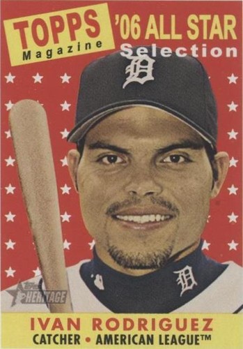 2007 Topps Heritage - Ivan Rodriguez #491