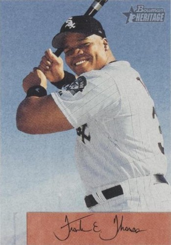 2002 Bowman Heritage - Frank Thomas #162