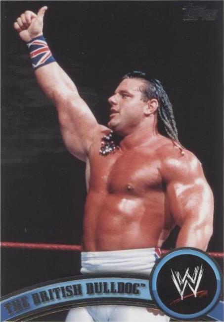 1991 Merlin WWF - The British Bulldog #60 Italian