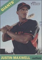 2015 Topps Heritage High Number - Justin Maxwell #602