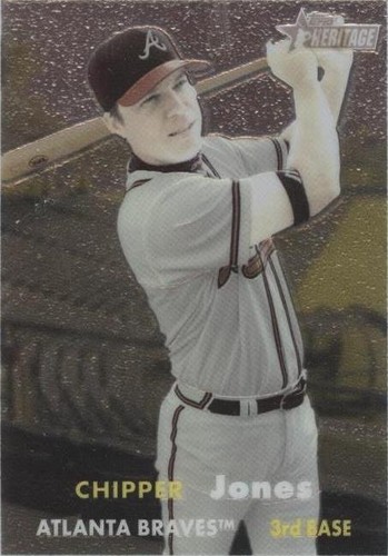 2006 Topps Heritage - Chipper Jones #28