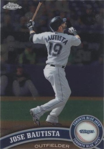2011 Topps Chrome - Jose Bautista #76